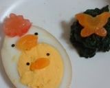 A picture of step 2 of Cock-A-Doodle-Doo Chicken and Chick for Bento.