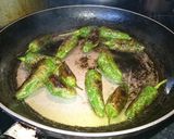 A picture of step 1 of Toasted Pardon Peppers.