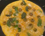 รูปขั้นตอนการทำที่ 2 ของ Veg. Mexican Omelet (Less Oil More Healthy)