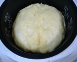 A picture of step 7 of Fluffy Butter Honey Bread in a Rice Cooker.