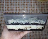 Foto langkah ke 4 dari resep Oreo Cheesecake.