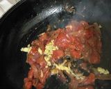 A picture of step 4 of Shahi Paneer.