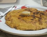 A picture of step 6 of Bajri Masala Roti.