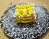 A picture of step 8 of Fresh Mango Mille Feuille(French Napoleon Pastry).