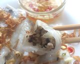 Hình bước làm 8 của món Bánh cuốn