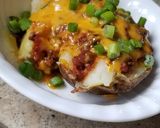 A picture of step 4 of Chili Cheese Baked Potatoes.