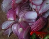 Foto langkah ke 2 dari resep Kangkung Kacang panjang Kuah Santan.