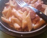 Foto del paso 6 de la receta: Riquísimo macarrones con salchicha con ese toque gourmet