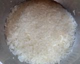 A picture of step 3 of Mango Sticky Rice.