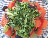 A picture of step 3 of Papaya Salad.