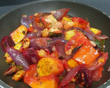 Foto del paso 2 de la receta: Verduras al horno con huevo al vapor
