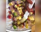 A picture of step 2 of Plantain kebabs.