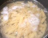 A picture of step 2 of Chicken Feta Pasta #TikTok Inspo.