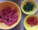Foto del paso 1 de la receta: Hamburguesas caseras al horno