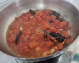 A picture of step 5 of Grilled paneer sizzler with Makhni sauce.