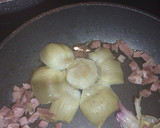 Foto del paso 5 de la receta: Corazón de alcachofas salteado con jamón