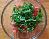 Foto del paso 4 de la receta: Salmón con bruschetta
