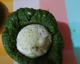 A picture of step 3 of Paneer stuffed Spinach Kofta Curry.