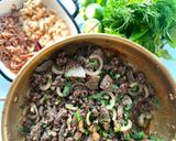 รูปขั้นตอนการทำที่ 7 ของ คั่วลาบเหนือ🌶️สำหรับปีใหม่เมือง🧄(Local stir- fried minced pork with northern Thai Laab Spice)🌶️