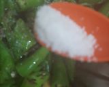 A picture of step 2 of Green chilli sauce.