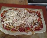 Une image de l'étape 2 de Pizza poivrons.