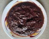 A picture of step 4 of Kokam chutney.
