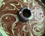 Foto langkah ke 11 dari resep Kue Marmer Pandan Coklat.