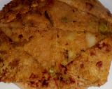 A picture of step 4 of Gobhi ka parantha.