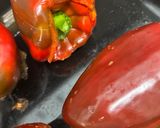 A picture of step 3 of 560. Stuffed Peppers with Beef and Rice (main dish: beef).