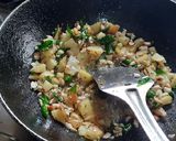 A picture of step 4 of Sabudana khichdi(fasting recipe).