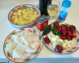 Foto del paso 1 de la receta: Patatas con bacalao a la riojana