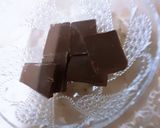 A picture of step 1 of Chocolate whipping cream.