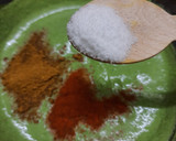 கிரீன் சிக்கன் டிக்கா கிரேவி (Green chicken tikka gravy recipe in tamil) ரெசிபி ஸ்டேப் 3 புகைப்படம்