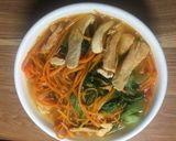 Hình bước làm 6 của món Mì eatclean cực lạ