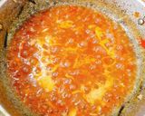 Hình bước làm 2 của món Trứng chần sauce cà chua