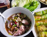 รูปขั้นตอนการทำที่ 5 ของ มะเขือเผาน้ำยำไข่ต้มโบราณ