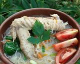 Foto langkah ke 6 dari resep Bihun Rebus Ayam Kampung.