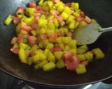 A picture of step 3 of Aaloo Tamatar ki Sabji.