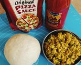 A picture of step 1 of Mini Pizza 🍕🍕🍕.