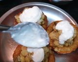 A picture of step 6 of Sago Sweet Potato Katori Chaat.