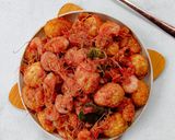 Foto langkah ke 4 dari resep Sambal Goreng Udang Telur Puyuh.
