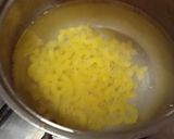 A picture of step 1 of Macaroni Chaat.