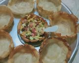 A picture of step 7 of Jain katori chaat.