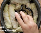A picture of step 9 of Stuffed Cabbage with Pomegranate Molasses 😋.