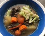 Foto langkah ke 8 dari resep Sup daging sayur.