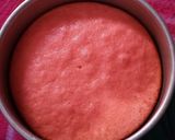 A picture of step 5 of Surprise heart cake.