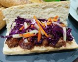 Foto langkah ke 10 dari resep Chicken Banh Mi (Vietnamese Chicken Sandwich).