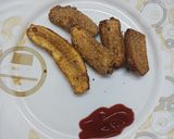 A picture of step 5 of Banana Fish Fry.