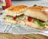 Bun omelette Pav Omelette recipe step 6 photo