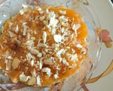 A picture of step 4 of Delicious unique healthy muskmelon dry fruit halwa.
